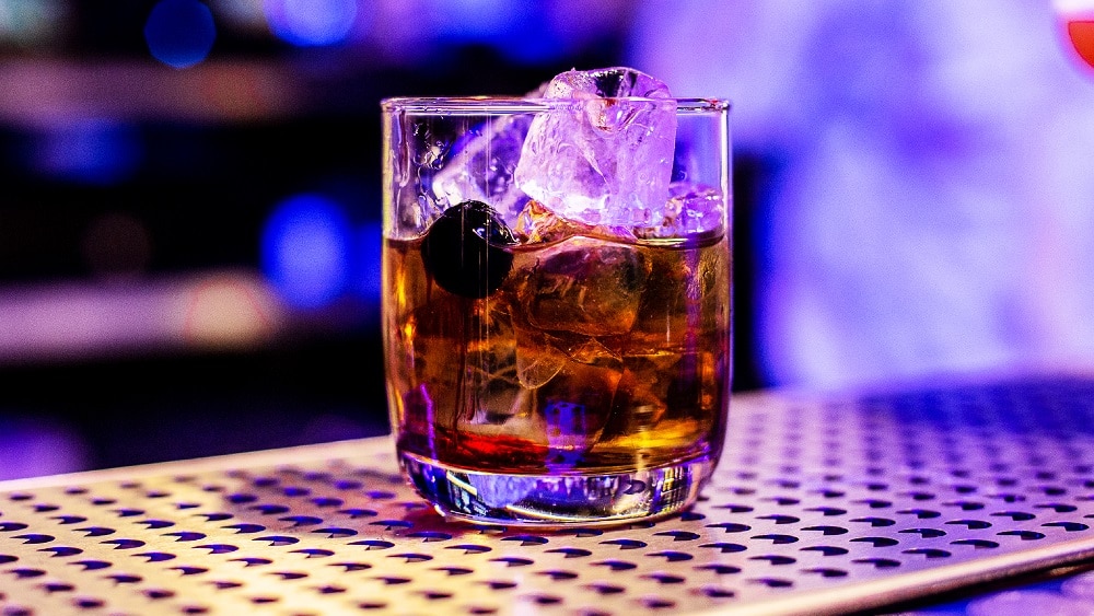 NQ64 cocktail - Dr RoBovNik - served over ice