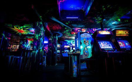 Gaming arena at NQ64 in Liverpool