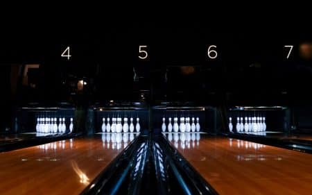 Clubhouse bowling lanes